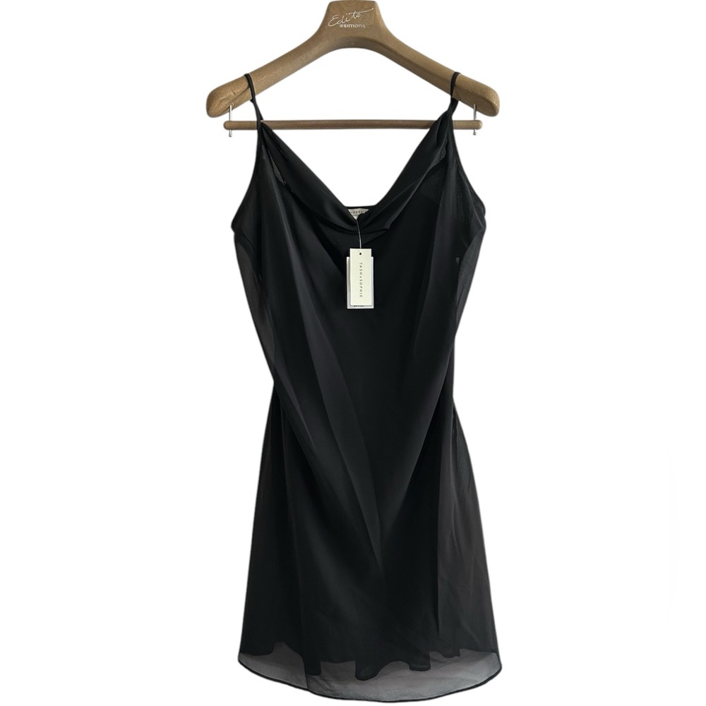 LG•NWT•TASH & SOPHIE•Black Slip Dress 👗